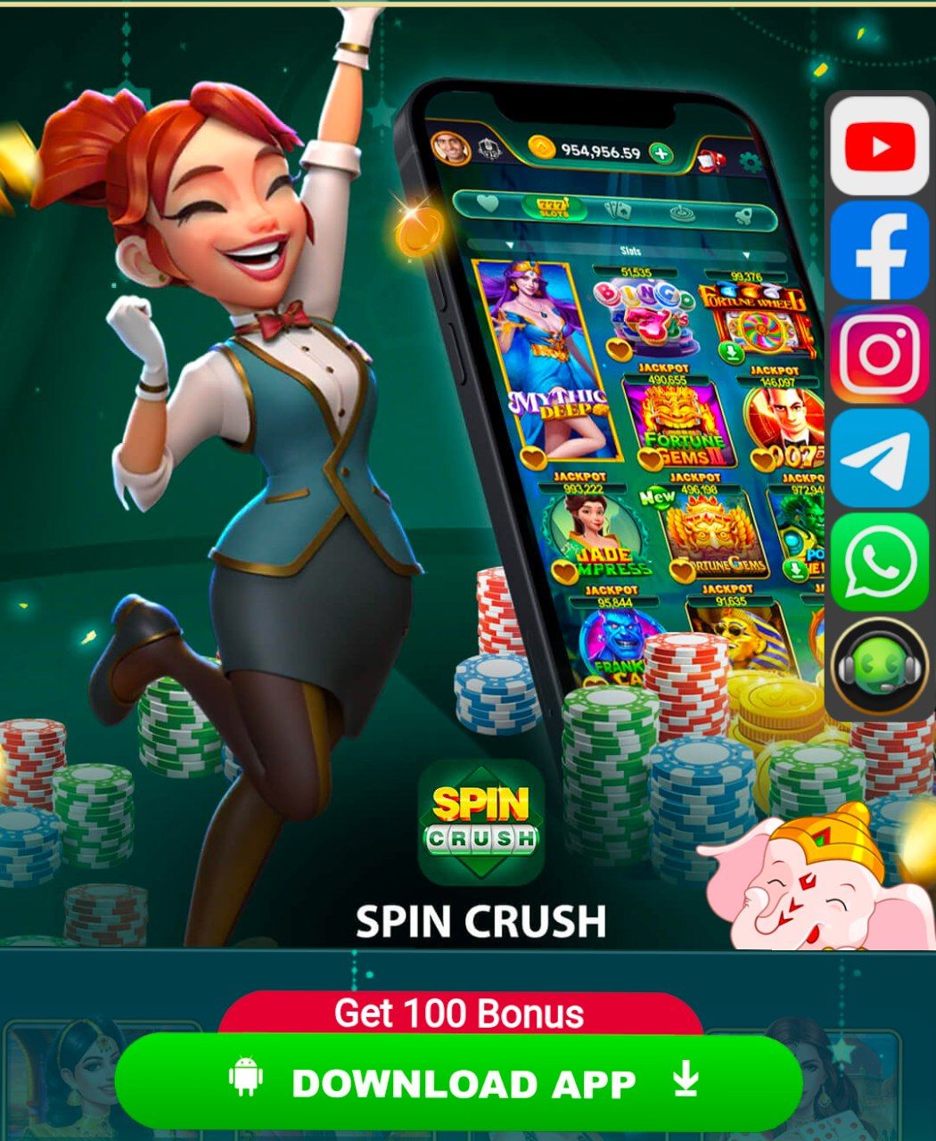 Spin Crush Apk Banner