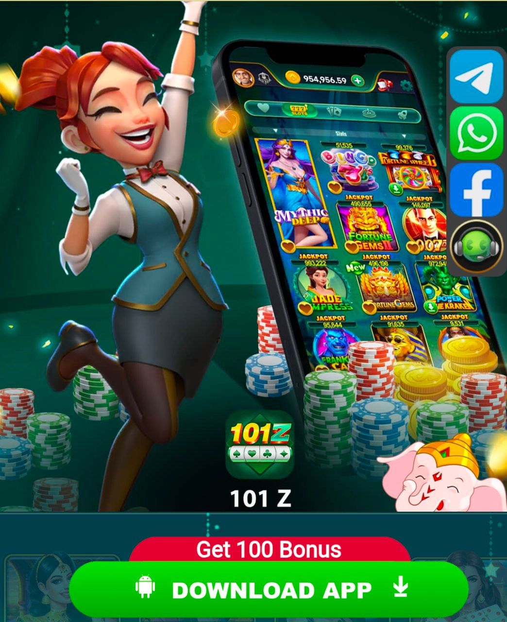 101z Game Apk Banner